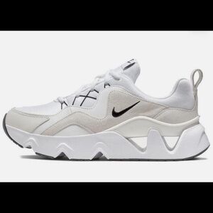Nike White and Gray Sneakers